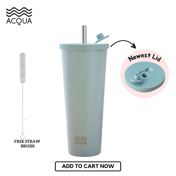 590 ml Sage Green Acqua Boba Cup
