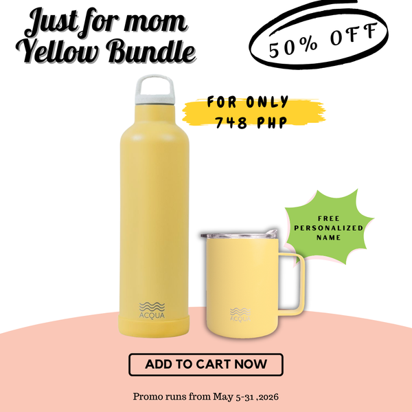 Acqua Mothers day Bundles with FREE PERSONALIZED NAME