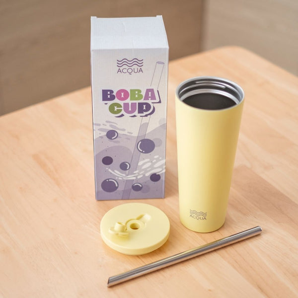 590 ml Avocado Green Acqua Boba Cup
