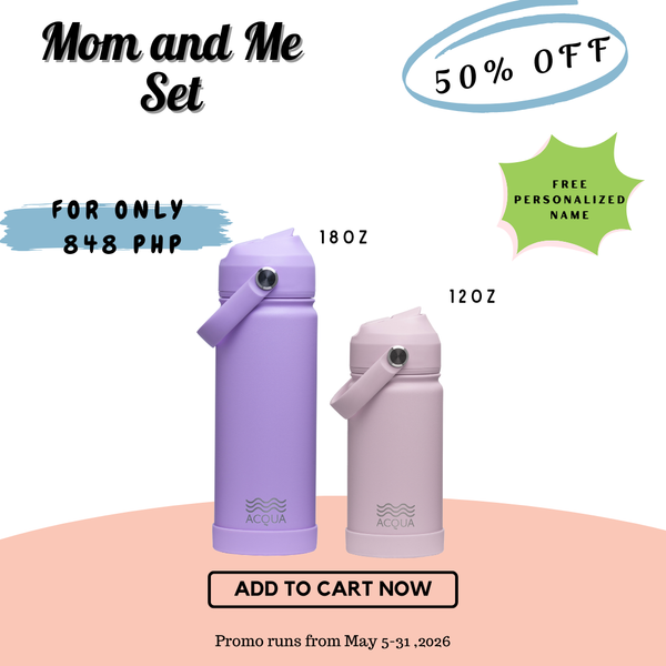Acqua Mothers day Bundles with FREE PERSONALIZED NAME