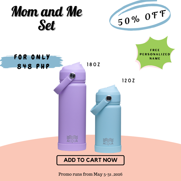 Acqua Mothers day Bundles with FREE PERSONALIZED NAME