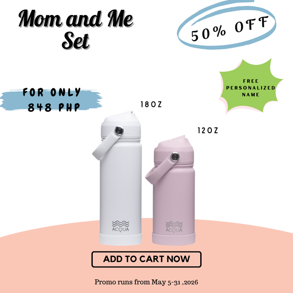 Acqua Mothers day Bundles with FREE PERSONALIZED NAME