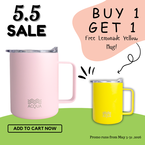 375 ml Rosepunch Pink Acqua Mug