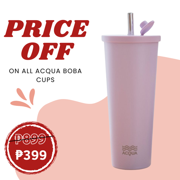 590 ml Lush Lilac Acqua Boba Cup