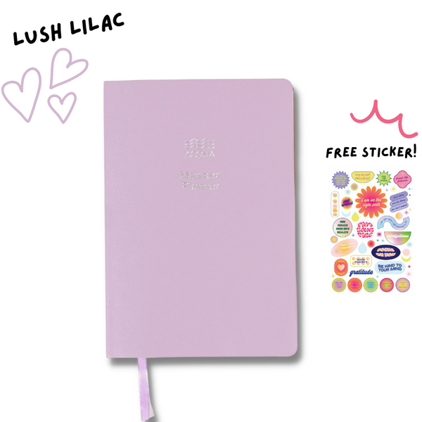 Acqua Manifest Planner Lush Lilac