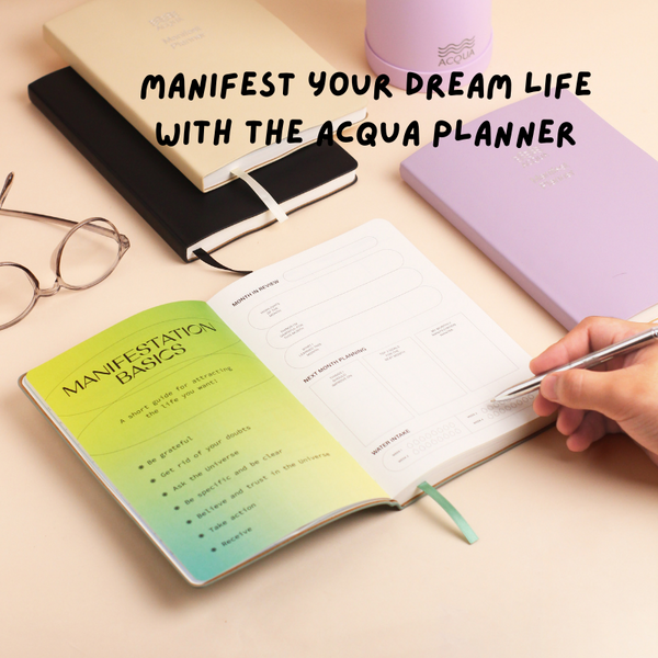 Acqua Manifest Planner Lush Lilac
