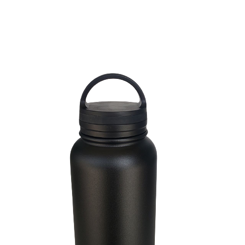 1 L Charcoal Black  Acqua Vacuum Flask
