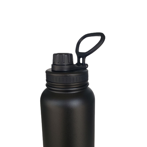 1 L Charcoal Black  Acqua Vacuum Flask
