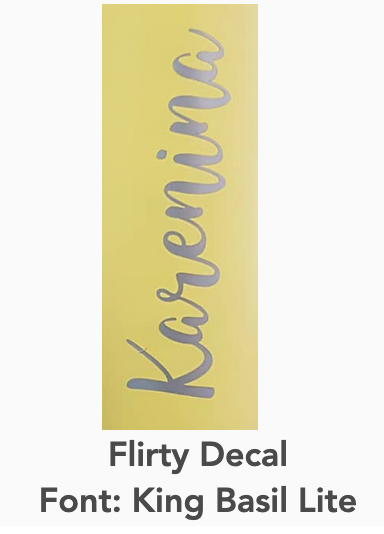 Decal Service (Add-on to Product)